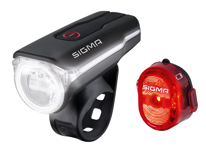 StVZO-Zulassung, StVZO, Fahrradlicht, Beleuchtung, Frontlicht, Rücklicht, Mountainbike, Beleuchtung, AURA, Leuchte, Straßenverkehr, USB-Aufladung, Sigma,