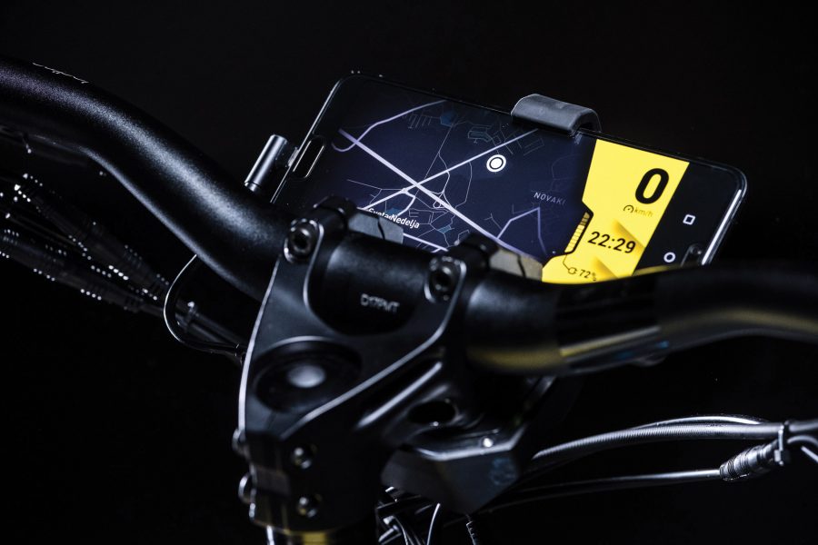 Greyp - Konnektivität am E Mountainbike G6 Detail